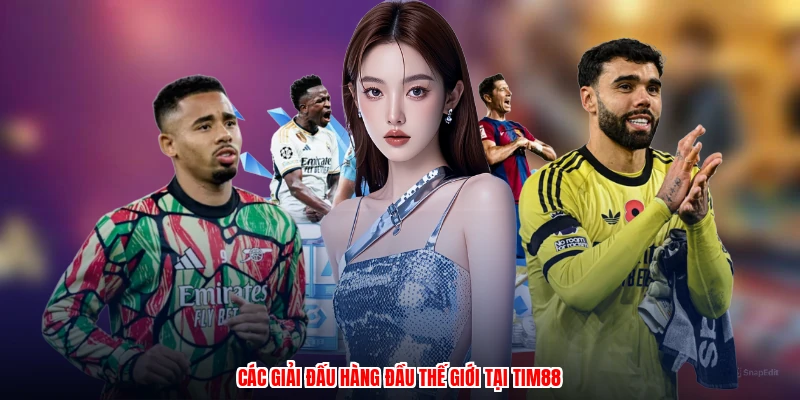 Các giải đấu hàng đầu thế giới tại TIM88
