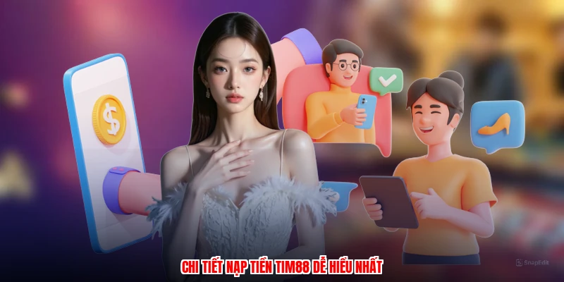 Chi tiết nạp tiền TIM88 dễ hiểu nhất