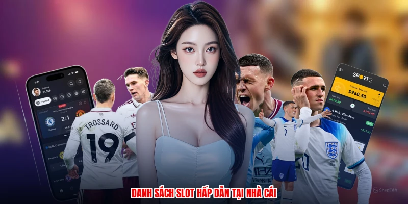 Danh sách slot hấp dẫn tại nhà cái