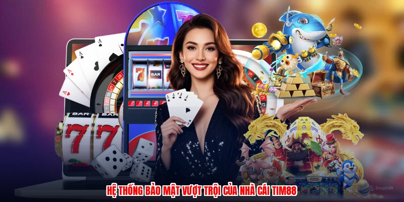 Hệ thống bảo mật vượt trội của nhà cái TIM88
