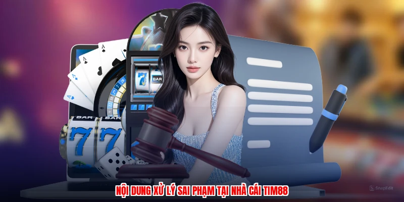 Nội dung xử lý sai phạm tại nhà cái TIM88