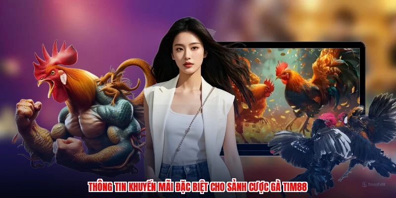 Thông tin khuyến mãi đặc biệt cho sảnh cược gà TIM88