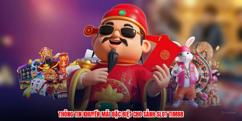 Thông tin khuyến mãi đặc biệt cho sảnh slot TIM88